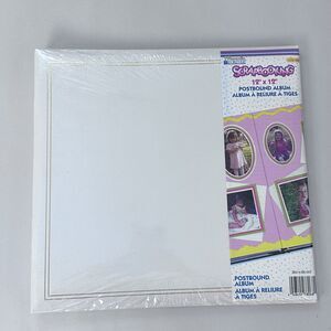 Memories Forever Postbound Álbum Scrapbooking With Pages Vintage 12 X 12 New NOS